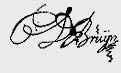 handtekening Cornelis de Bruijn