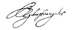 handtekening Van Goens